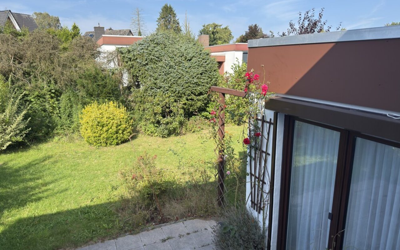 Blick in Garten
