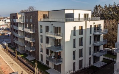 Exklusive und neuwertige 2-Zimmer-Penthouse-Wohnung im Neubauprojekt „Albertinenhof“