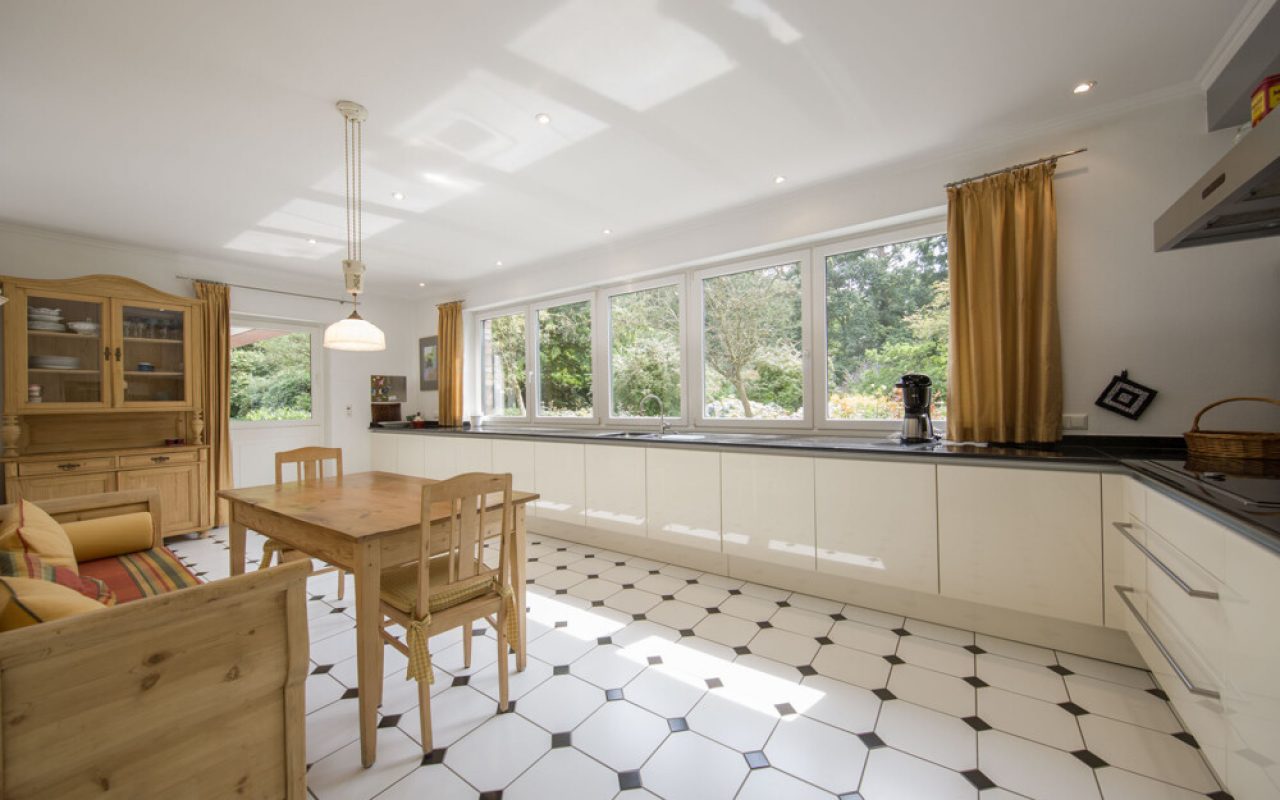 Wohnküche mit Blick