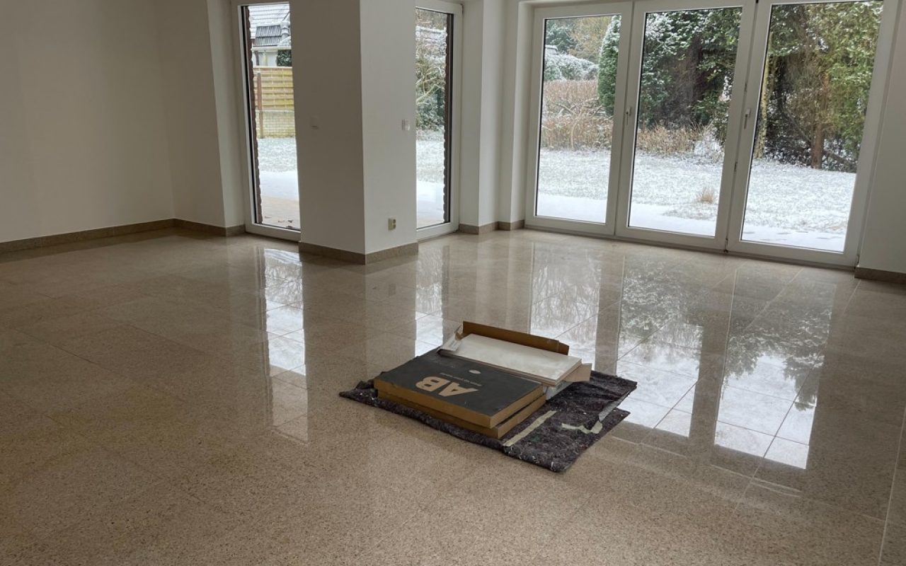 EG: Wohnen Blick gen Garten