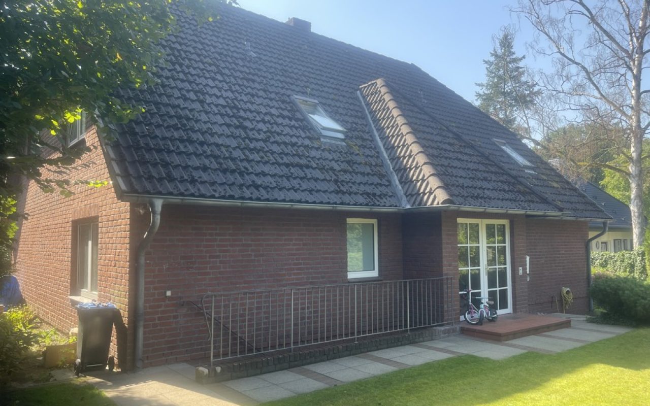 Hauseingang + Kellertreppe